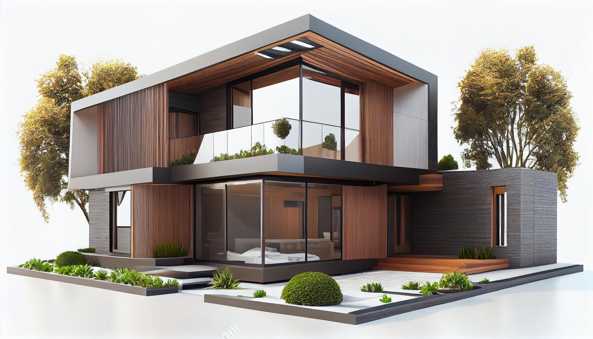 modern-residential-district-with-green-roof-balcony-generated-by-ai